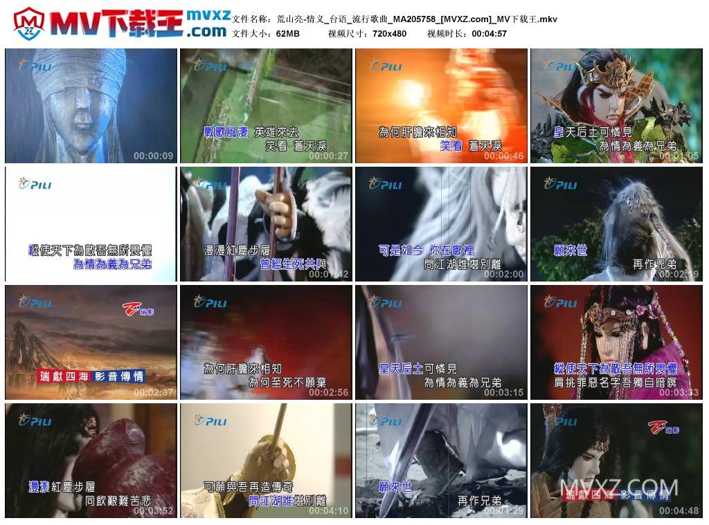 荒山亮-情义_台语_流行歌曲_MA205758